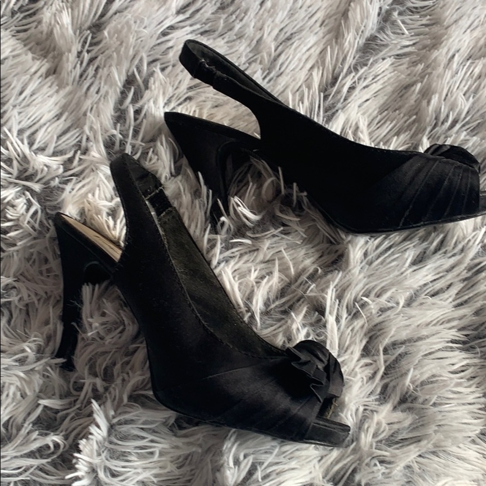 Black Fioni night heels